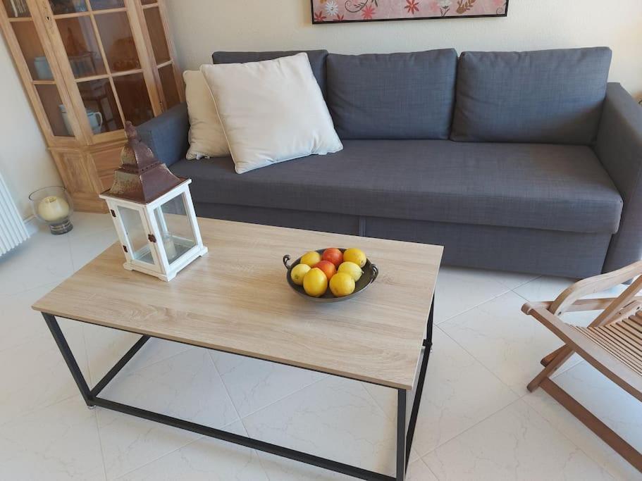 Estupendo Apartamento En Primera Linea De Playa Y Con Vistas Al Mar 德尼亚 外观 照片